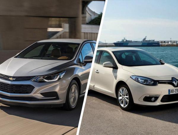 Сравнение Chevrolet Cruze и Renault Fluence
