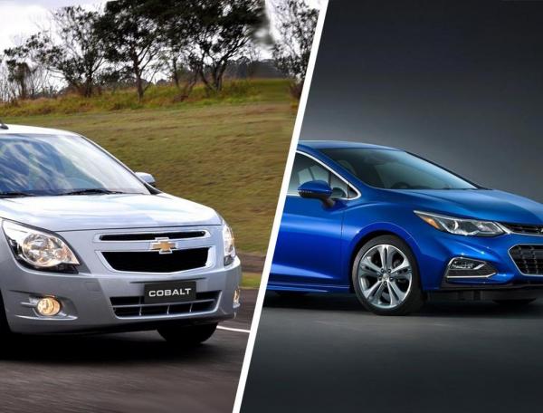 Сравнение Chevrolet Cobalt и Chevrolet Cruze