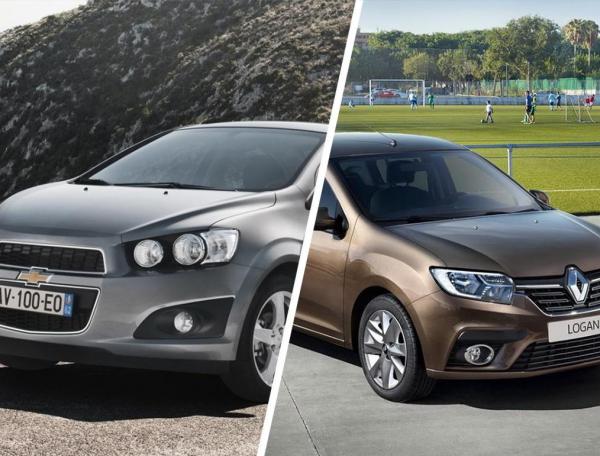 Сравнение Chevrolet Aveo и Renault Logan