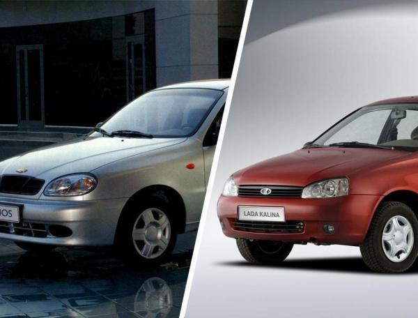 Сравнение Chevrolet Lanos и LADA (ВАЗ) Kalina