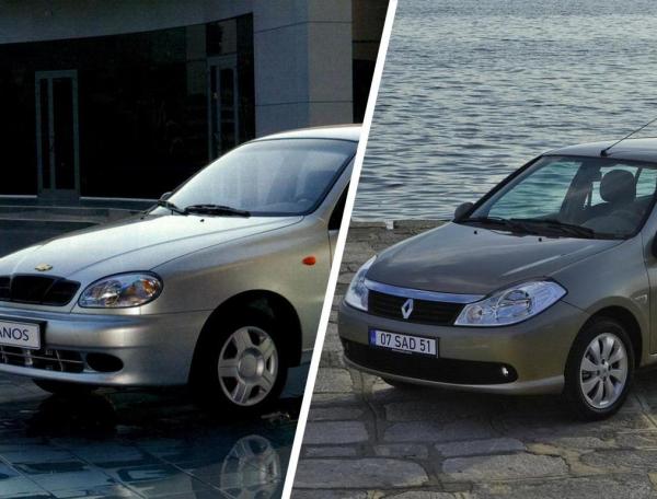 Сравнение Chevrolet Lanos и Renault Symbol