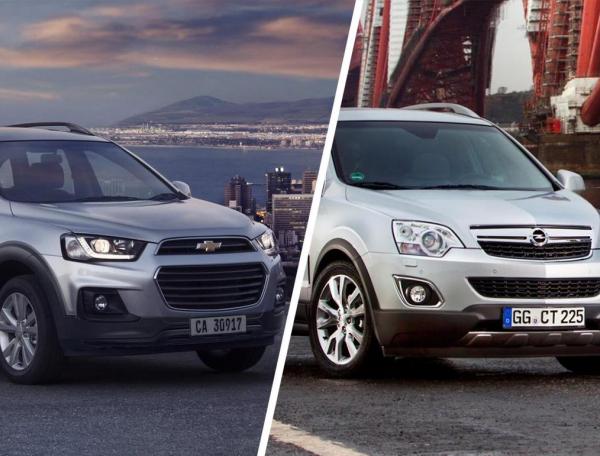Сравнение Chevrolet Captiva и Opel Antara