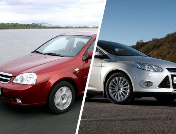 Сравнение Chevrolet Lacetti и Ford Focus
