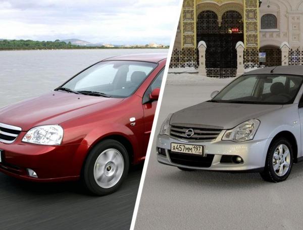 Сравнение Chevrolet Lacetti и Nissan Almera