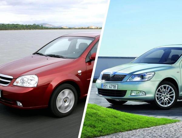 Сравнение Chevrolet Lacetti и Skoda Octavia
