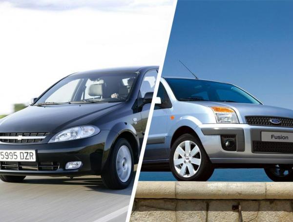 Сравнение Chevrolet Lacetti и Ford Fusion