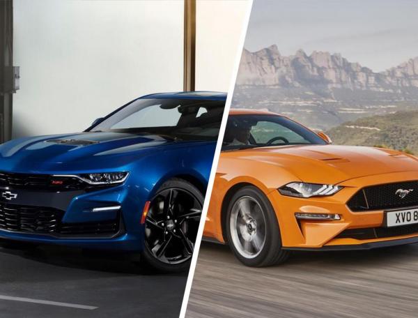 Сравнение Chevrolet Camaro и Ford Mustang