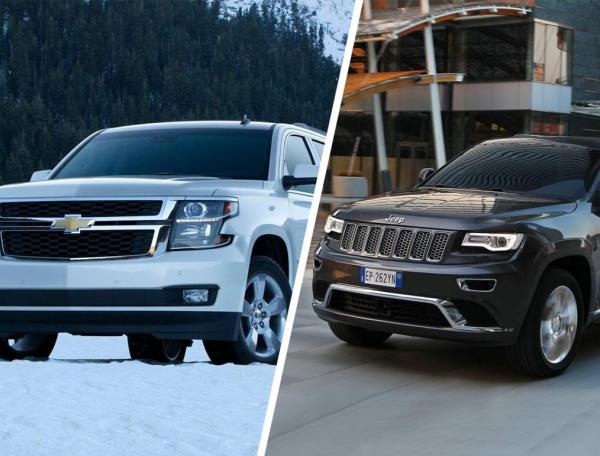 Сравнение Chevrolet Tahoe и Jeep Grand Cherokee