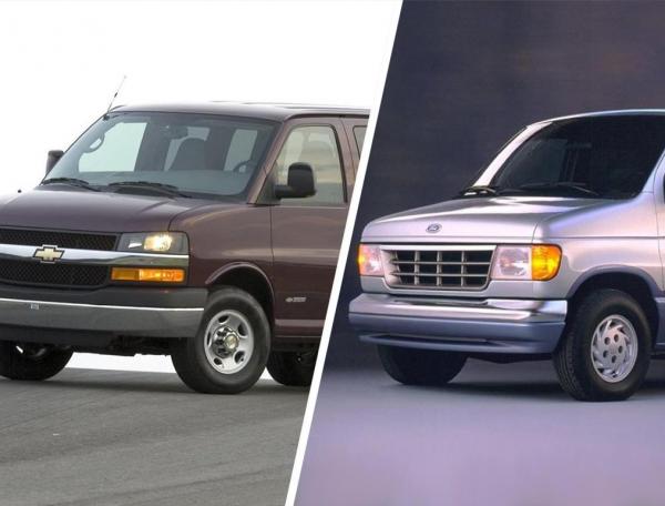 Сравнение Chevrolet Express и Ford Econoline