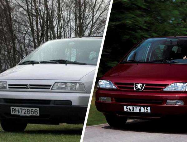 Сравнение Citroen Evasion и Peugeot 806