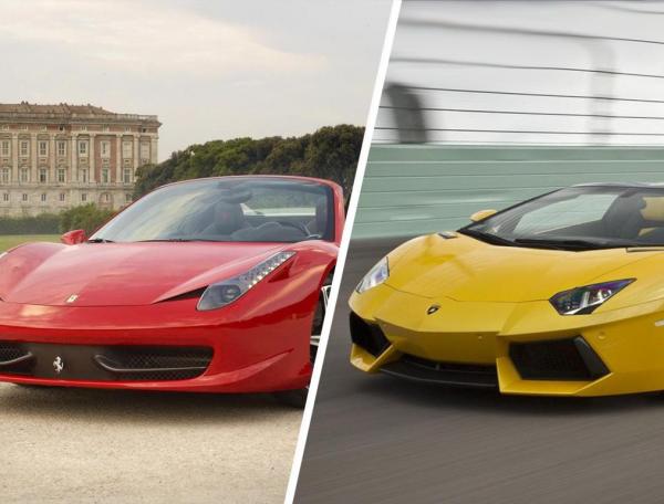 Сравнение Ferrari 458 и Lamborghini Aventador