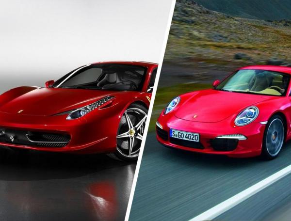 Сравнение Ferrari 458 и Porsche 911