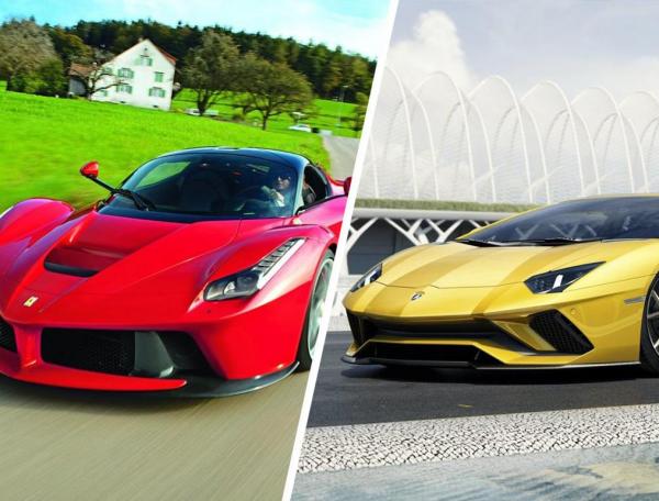 Сравнение Ferrari LaFerrari и Lamborghini Aventador