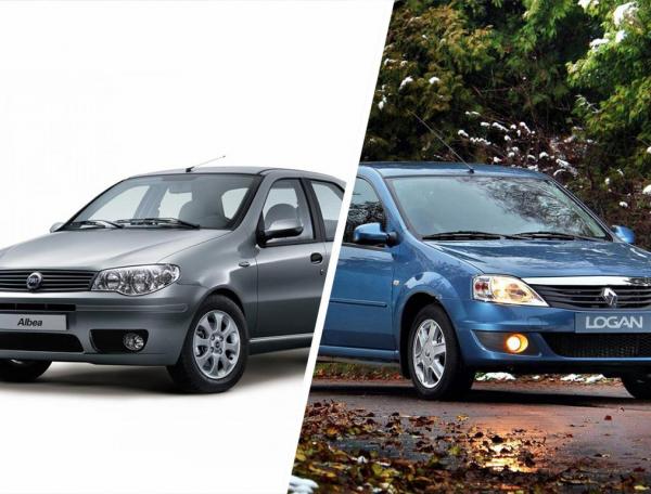 Сравнение Fiat Albea и Renault Logan
