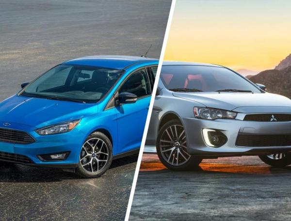 Сравнение Ford Focus и Mitsubishi Lancer