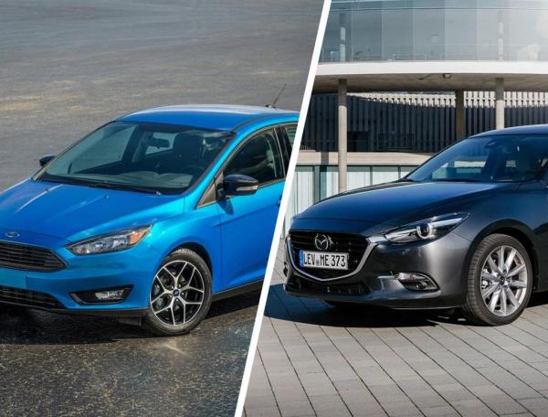 Сравнение Ford Focus и Mazda 3