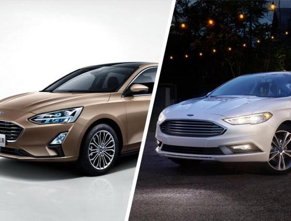 Сравнение Ford Focus и Ford Fusion (North America)