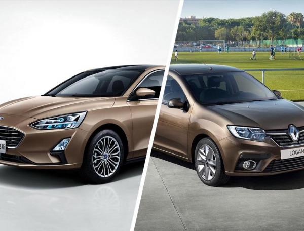 Сравнение Ford Focus и Renault Logan