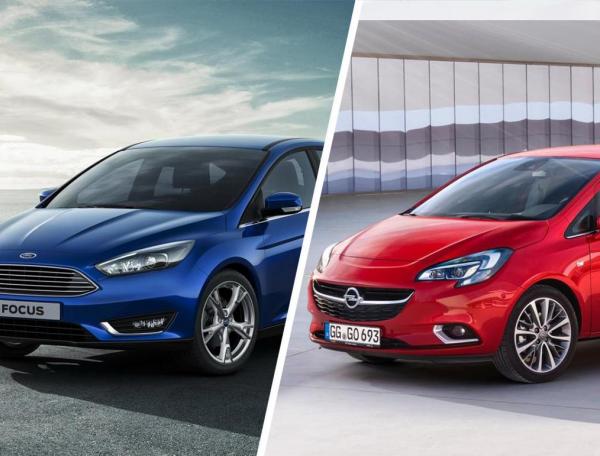 Сравнение Ford Focus и Opel Corsa