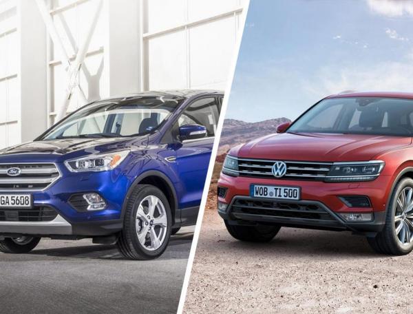 Сравнение Ford Kuga и Volkswagen Tiguan