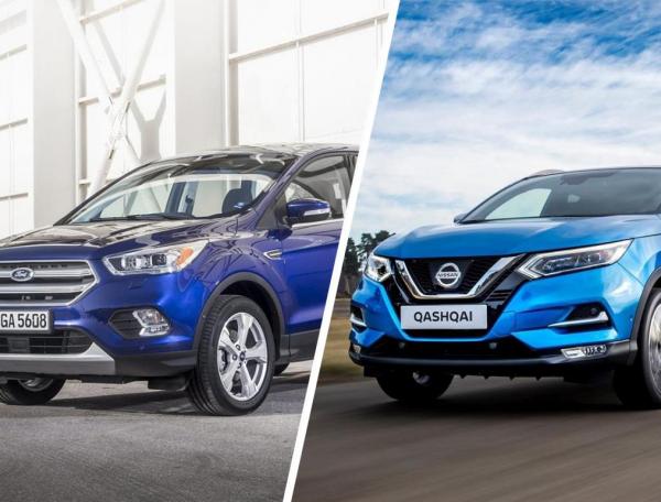 Сравнение Ford Kuga и Nissan Qashqai