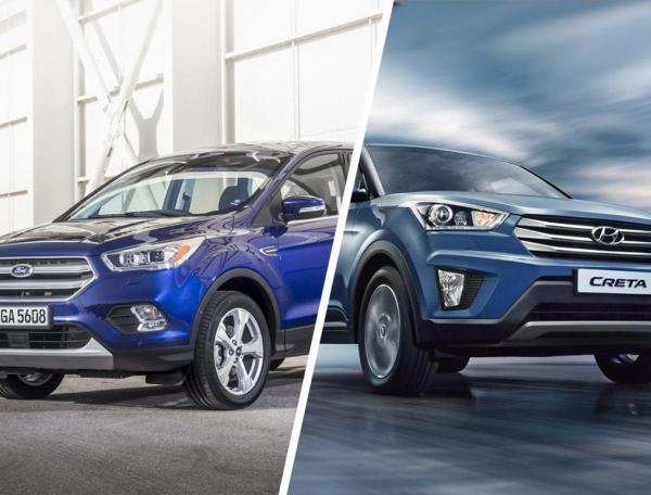 Сравнение Ford Kuga и Hyundai Creta