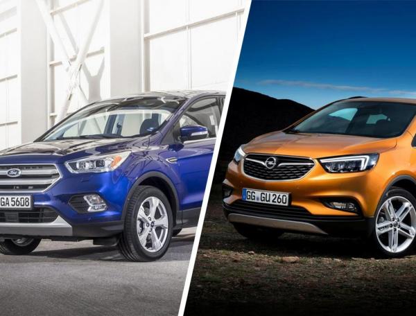 Сравнение Ford Kuga и Opel Mokka
