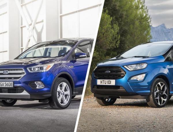 Сравнение Ford Kuga и Ford Ecosport