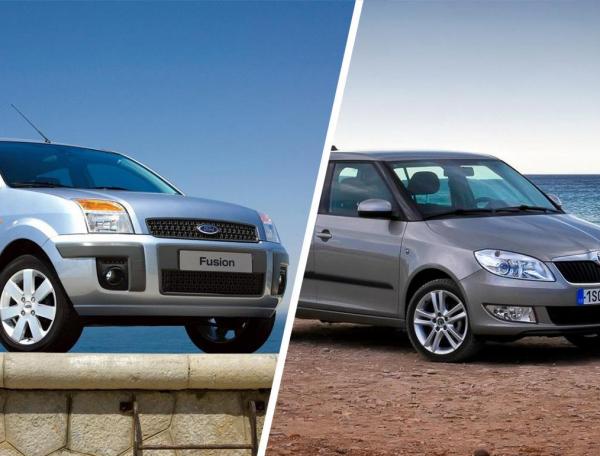 Сравнение Ford Fusion и Skoda Fabia