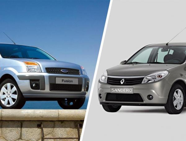 Сравнение Ford Fusion и Renault Sandero