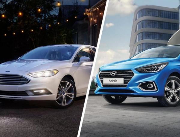 Сравнение Ford Fusion (North America) и Hyundai Solaris