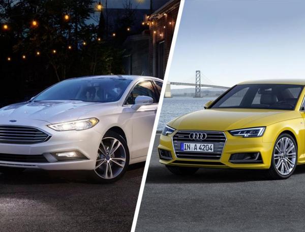 Сравнение Ford Fusion (North America) и Audi A4