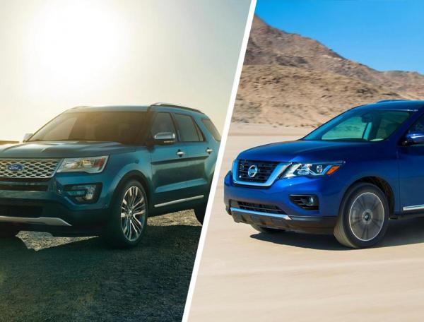 Сравнение Ford Explorer и Nissan Pathfinder