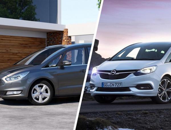 Сравнение Ford Galaxy и Opel Zafira