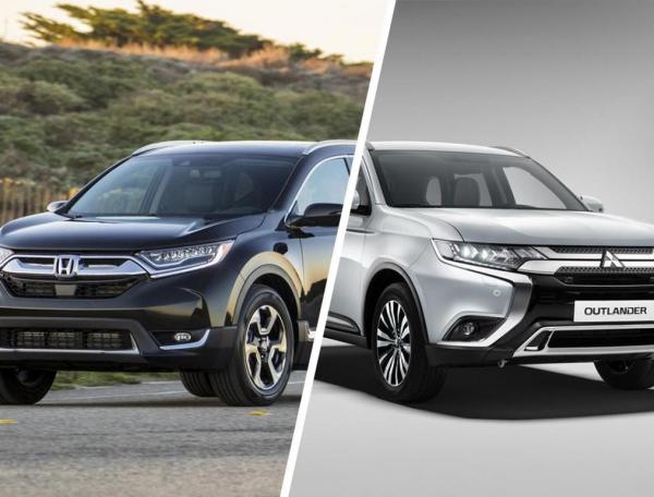 Сравнение Honda CR-V и Mitsubishi Outlander