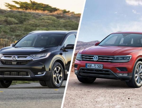 Сравнение Honda CR-V и Volkswagen Tiguan
