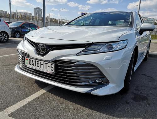 Toyota Camry, 2018 год выпуска с двигателем Бензин, 91 249 BYN в г. Минск